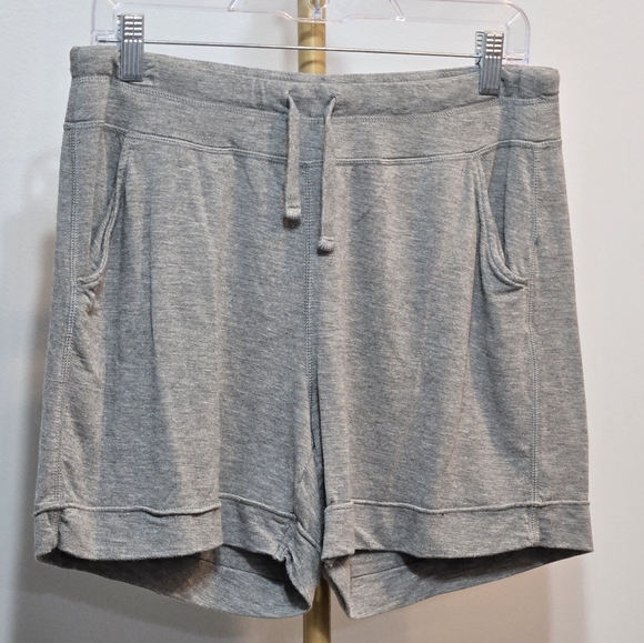 GAIAM Gray Athletic Shorts for Women - Picture 1 of 3